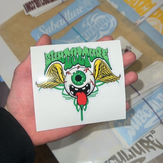 Flying Eye Sticker